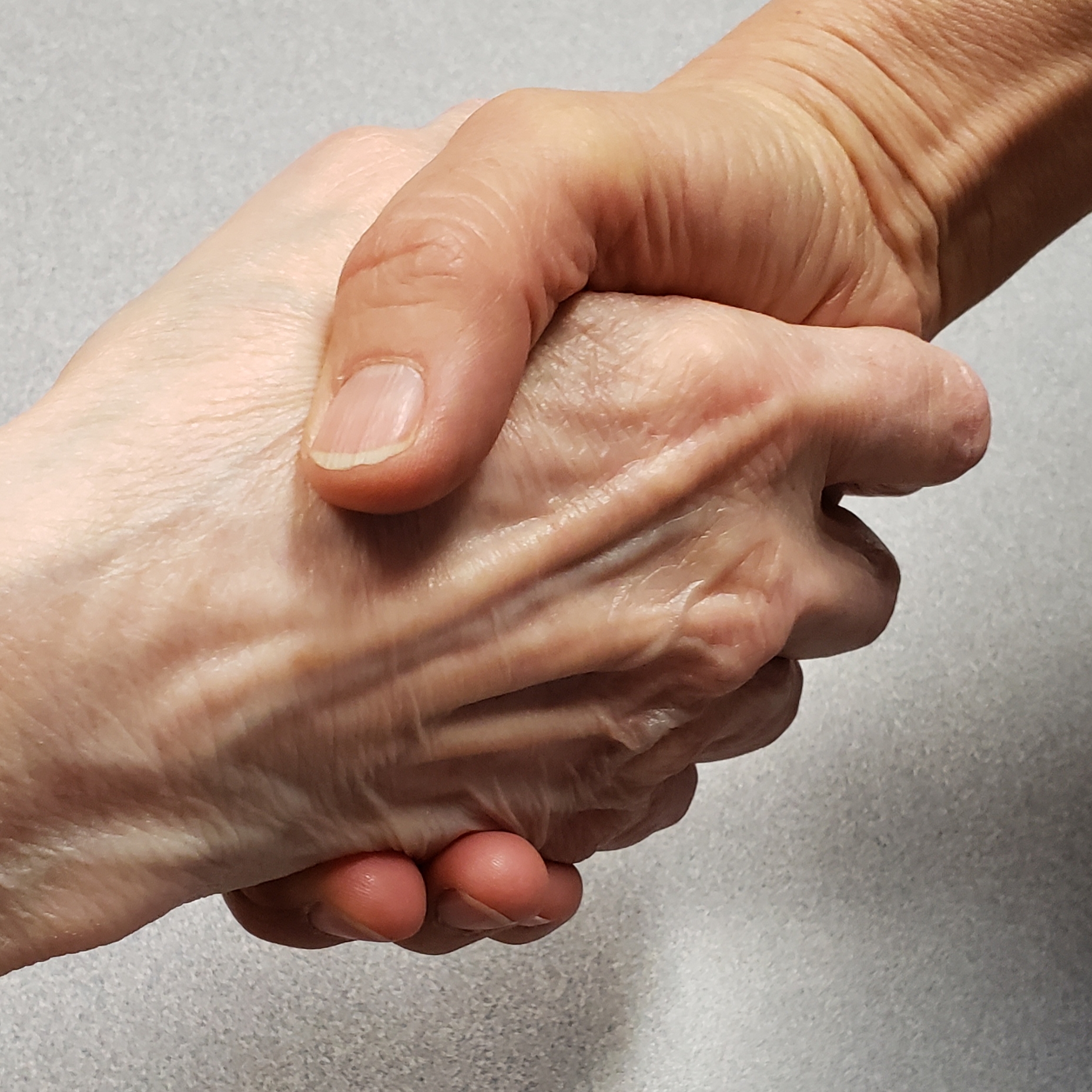 [Photo: A Warm Handshake